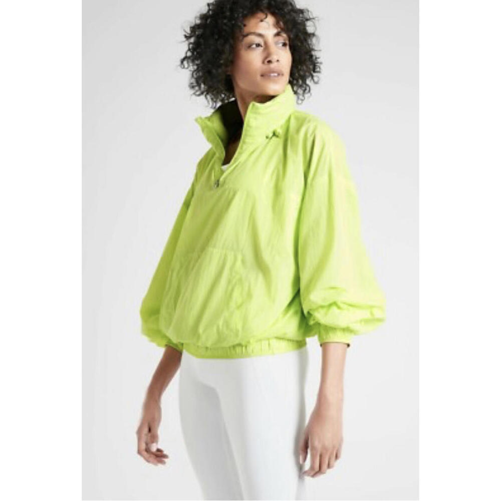Athleta Women’s Neon Yellow Lightweight Hoodie - Roomy! - Picture 1 of 10